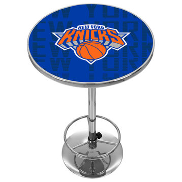 NBA Chrome Pub Table, City, New York Knicks