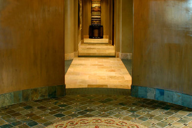 Entryway - mediterranean entryway idea in Phoenix