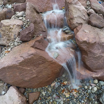 Backyard Waterfall