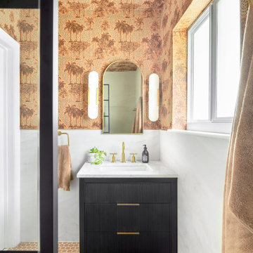 Tropical Safari Guest Bathroom