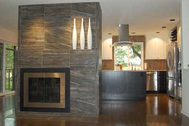 Example of a living room design in Portland
