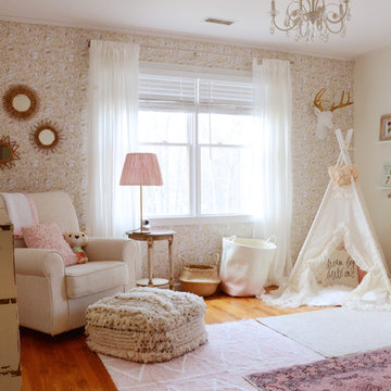 A Girl’s Nursery and a Little Boy’s Room in Connecticut