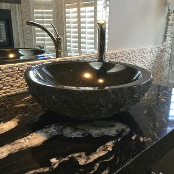 Chambers Residence - stone & hardwood