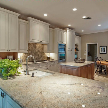 Elegant Storage-Maximizing Kitchen - Monarch Builders - SW FL