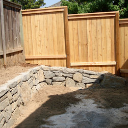Solid Cedar Fence - Home Fencing And Gates