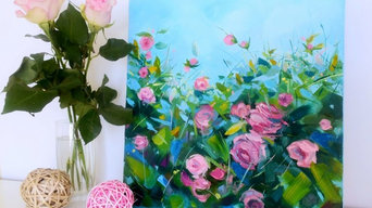 Картина маслом «Rose garden»