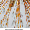 Crystal Dandelion Modern Chandelier, 12-Light Diameter 24"