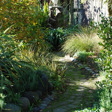 rock pathway/garden