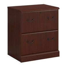 Kathy Ireland Office by Bennington 2 Drawer Lateral File in Cherry