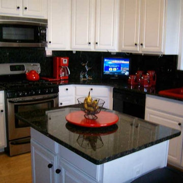 Dark Color Granite Kitchens