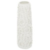Contemporary White Ceramic Vase 29743