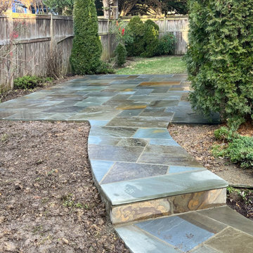 Flagstone Patio, Steps, and Walkway in Chevy Chase MD