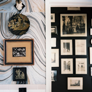 Example of an eclectic home design design in New York