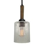Artcraft - Legno Rustico 1-Light  Brunito Pendant - The Legno Rustico  which means rustic wood in Italian  is made of 100% pine and comes in two finishes of wood and plating. Dark Pine,Brunito plating or light pine,Burnished brass plating. This is hand made in North America,pride.  Limited Lifetime Warranty   Artcraft Lighting warrants that this product will be free of electrical or structural defects for the lifetime of the original owner. Should any electrical or structural part (wiring  switches  sockets  plugs  supporting rods  or the like) fail through any defect in materials or workmanship during the life of the original owner  Artcraft will repair or replace (at our option) the item free of charge or equivalent  if original product is no longer available. Shipping is the responsibility of the owner.  Artcraft products are made of the finest material available and are carefully manufactured,old fashion Artisans using the most advanced techniques in order to provide you beautiful lighting.  Although user serviceable items like bulbs  ballasts and transformers do require periodic replacements  we use only the highest performance components available. We thank you for choosing Artcraft.