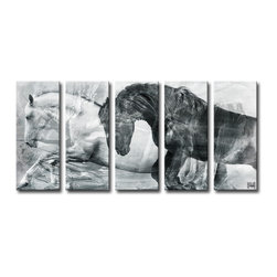Ready2HangArt - Equestrian Saddle Ink PSI - Prints And Posters