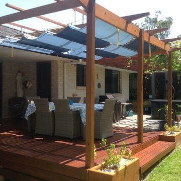 Infinity Canopy In Australia, featured in the D. Poolside and White Canopy