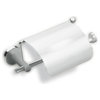Toilet Roll Holder With Cover, Chrome