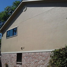 Exterior - stucco fiber cement panels
