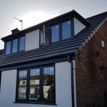 Full renovation with rear extension