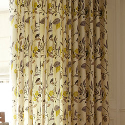 iLiv Adara Chartreuse Curtains from Aspire Curtains & Blinds - Curtains