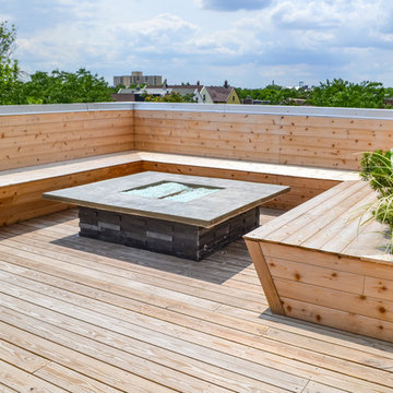 Swanky Chicago Rooftop Garden Remodel