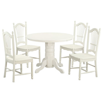 5-Piece Dinette Set for Dining Table and 4 Chairs
