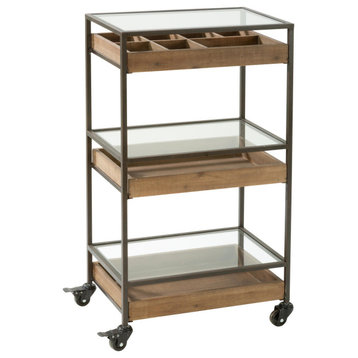 3 Tier Rolling Utility Cart