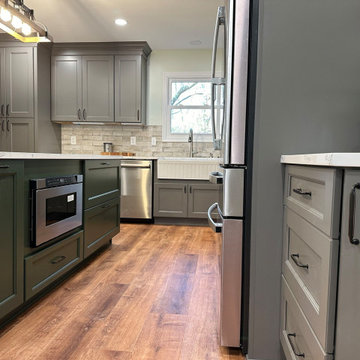 Farmhouse Fusion Kitchen: After
