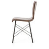 Diaw Dining Chair,Distressed Brown