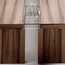 Regency Rectangular Table, Natural Walnut Wood, 118"x47"