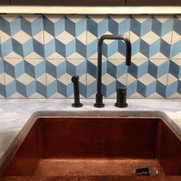 Escher Cement Tile Install