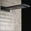 Doccia Oil Rubbed Bronze Wall Mounted Shower Set With Mixer Valve