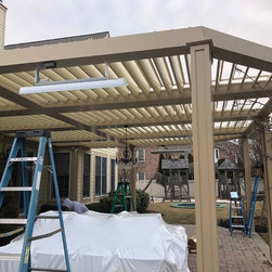 8" Louvered Patio Cover - Awnings