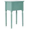 Floyd End Table With Storage Drawers Dusty Green