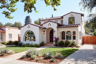Tuscan exterior home photo in San Francisco