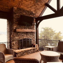 Masonary Fireplace