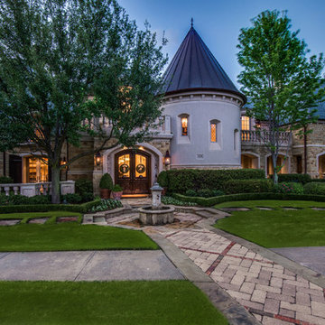 One-of-a-kind estate overlooks serene lake on just under an acre!