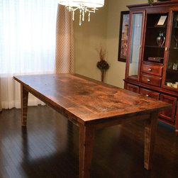 Reclaimed Wood Harvest Tables - Products