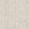 Tab Top Curtain Panels Atlas Geometric Cotton, 72", Unlined, Set of 2