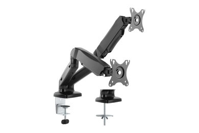 Double Arm Monitor Mount Multi Angles Position Weight Counter Balance Suit 17″-3