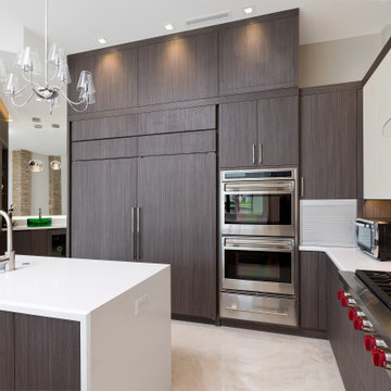 Textured Melamine Back Painted Glass