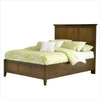 Panel Bed in Truffle Finish (Queen - 65 in. W x 85 in. D x 58 in. H)