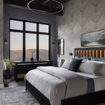 Blue RoomsOur wall tile pairs well with mountian views. : @wadeworkscreative Pi
