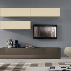 Modern Italian Wall Unit VV 3942 - $2,445.00 - Entertainment Centers And Tv Stands