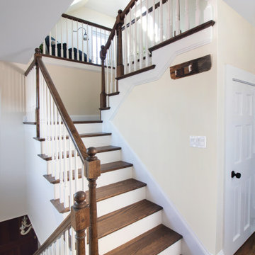 Staircase to reimagined attic
