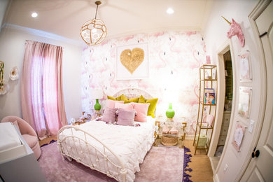 Example of a classic kids' room design in Miami