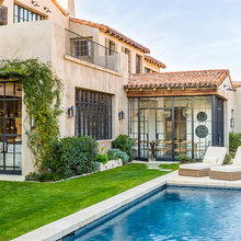 pool garden