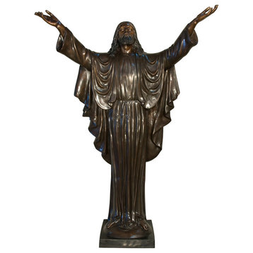 Bronze Statue of Jesus, 83" Design Sculpture