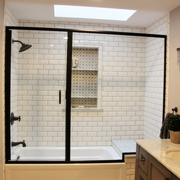 Simple yet elegant trendy guest bath