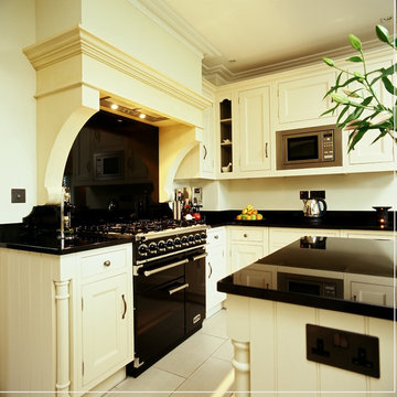 Traditional Hand Painted Framed Kitchen